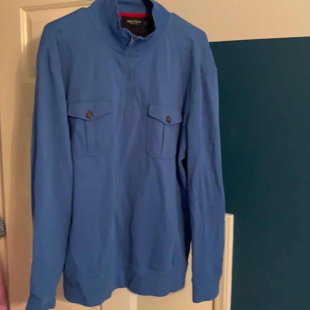 Nautica 1/4 Zip Sweater - Men’s L